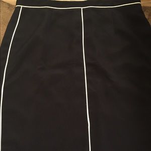 Blue & white stripe pencil skirt, New with Tags